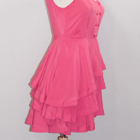 Pink Ruffle Dress - Picture 8 of 12